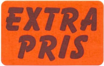 25x36 Extrapris – Prismärkning från Butiksprofil