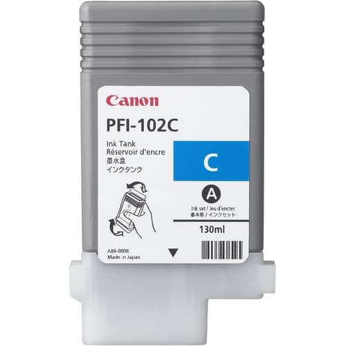 Bläckp. Cyan 130 ml Canon iPF750 – Förbrukning från Butiksprofil