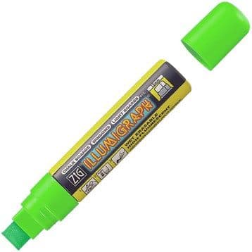 Illumigraph 15 mm grön fluor, 6 st/frp – Förbrukning från Butiksprofil