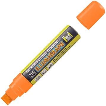 Illumigraph 15 mm orange fluor, 6 st/frp – Förbrukning från Butiksprofil