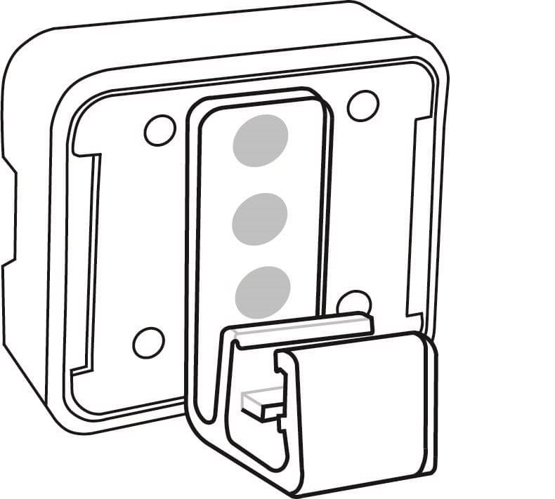 Magnet med adapter parallell – Skyltmaterial från Butiksprofil
