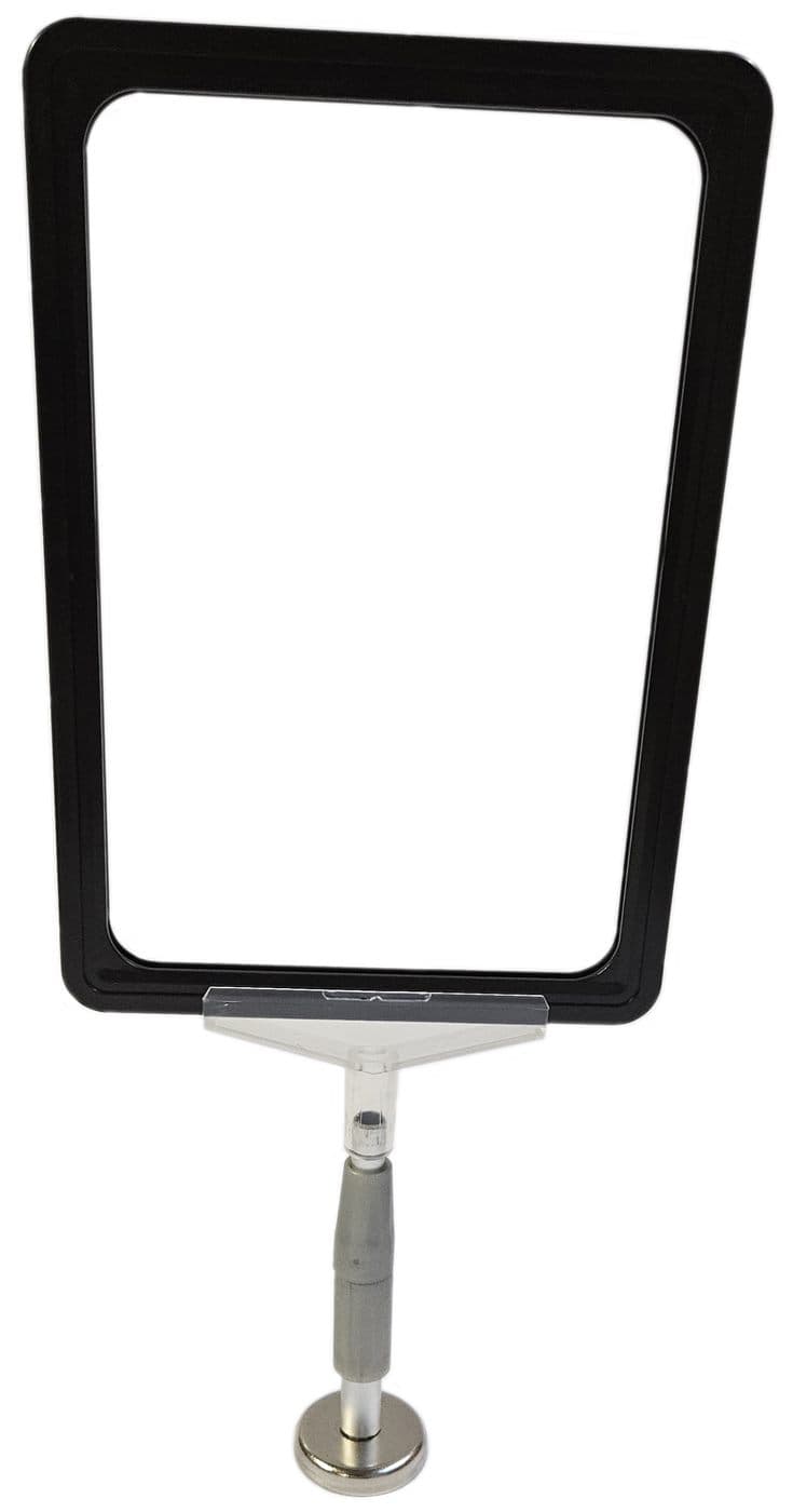 Teleskopstativ Magnetfot 14-58cm – Skyltmaterial från Butiksprofil