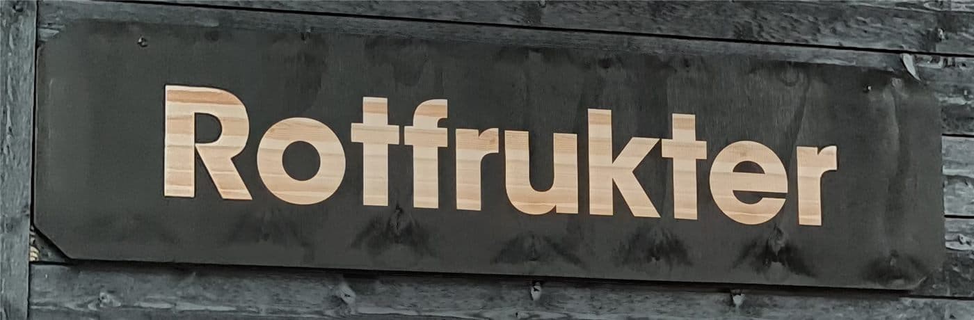 Varugruppsskylt 120x30cm Trä för Panel – Skyltmaterial från Butiksprofil