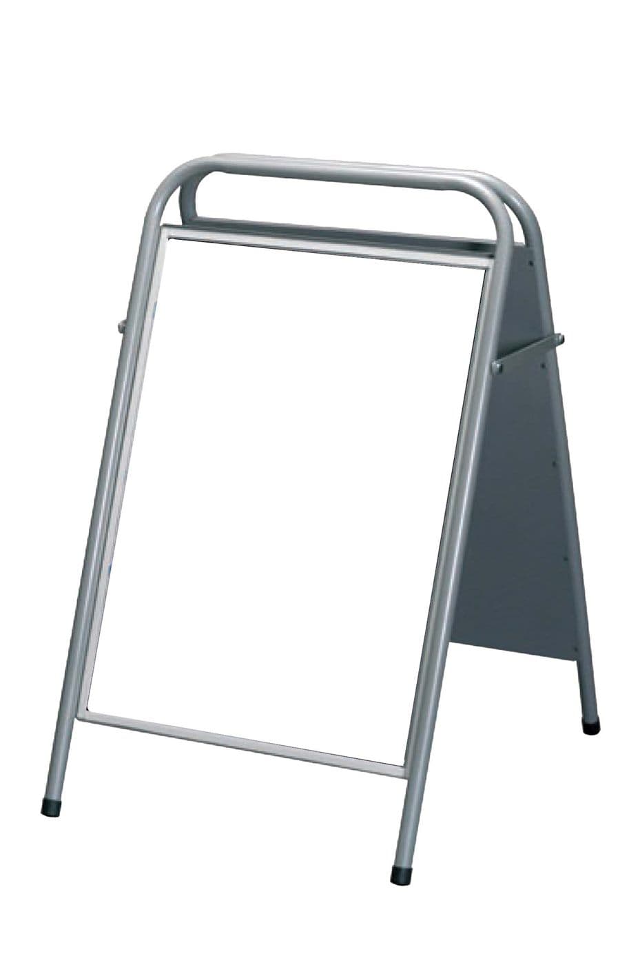 Skyltställ 50x70cm, Silvergrå – Skyltmaterial från Butiksprofil