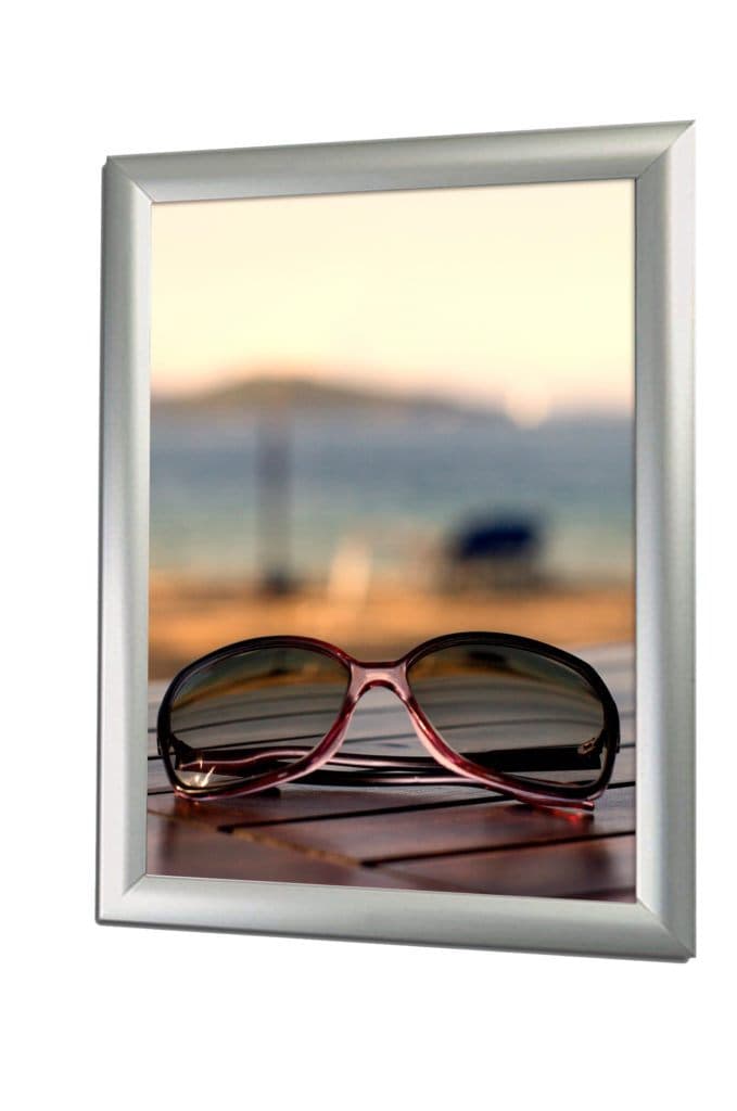 Snäppram 50x70 Aluminium, 38mm – Skyltmaterial från Butiksprofil