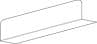 Avdelare 2mm, 580x150x90mm – Butiksutrustning från Butiksprofil