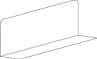 Avdelare 2mm, 580x270x100mm – Butiksutrustning från Butiksprofil