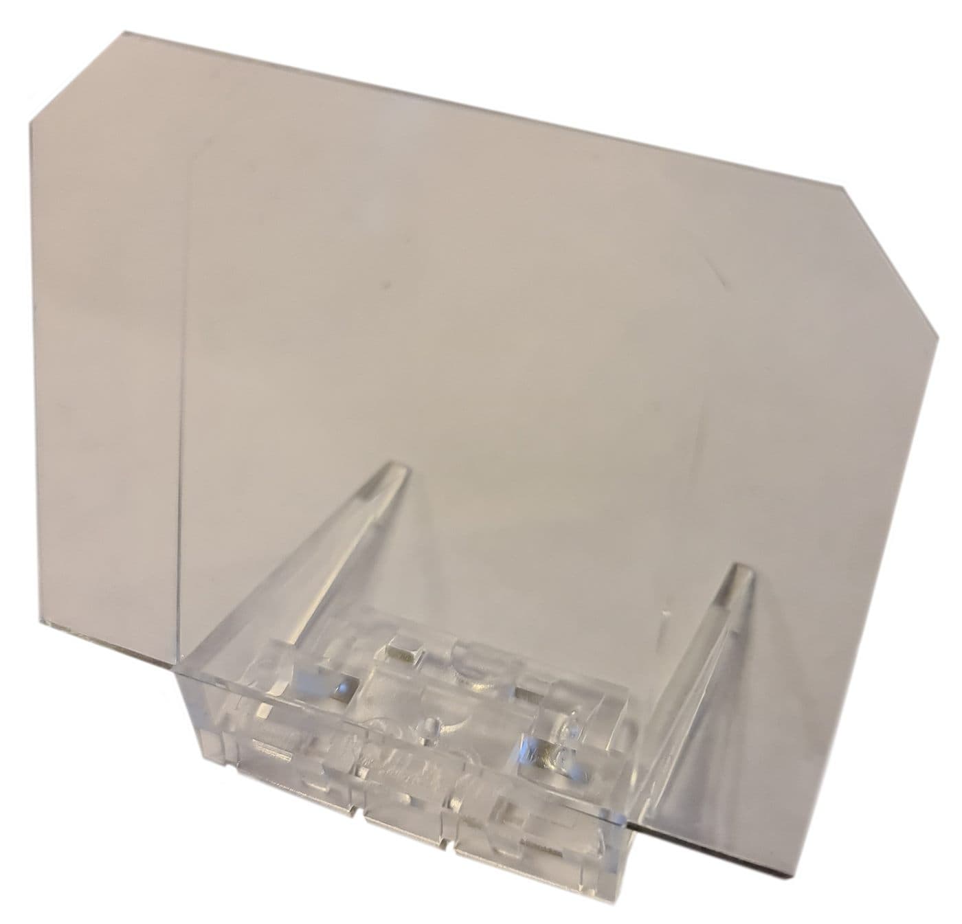 Pusherfront Lutad, 60x65mm – Butiksutrustning från Butiksprofil