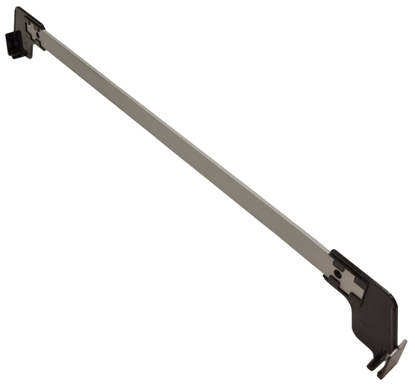Avdelare Aluminium 460 x 60mm – Butiksutrustning från Butiksprofil