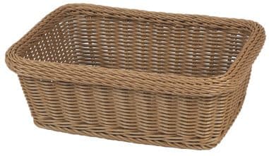 Frukt & Grönt korg liten 37,5x28x13cm, Brun – Varuexponering från Butiksprofil