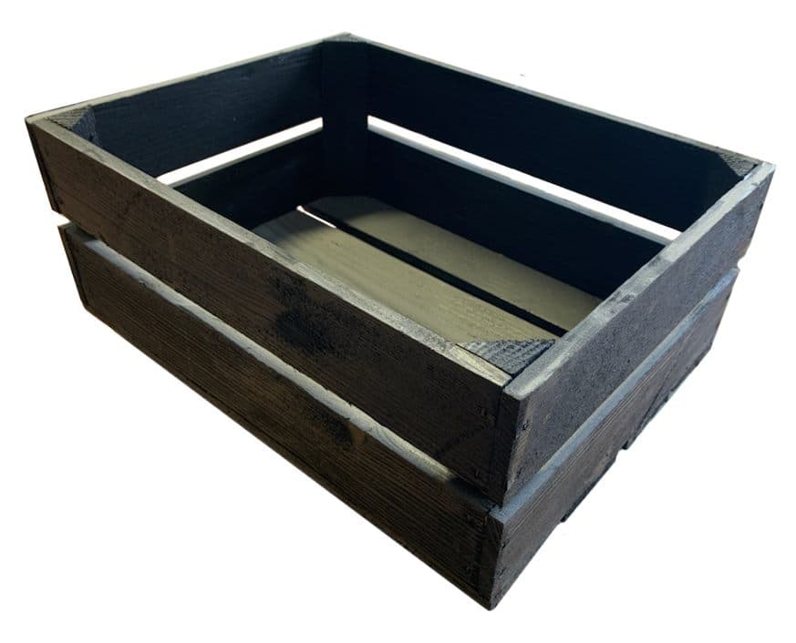 Trälåda "Kivik" 40x30x16cm, Färg – Skyltmaterial från Butiksprofil
