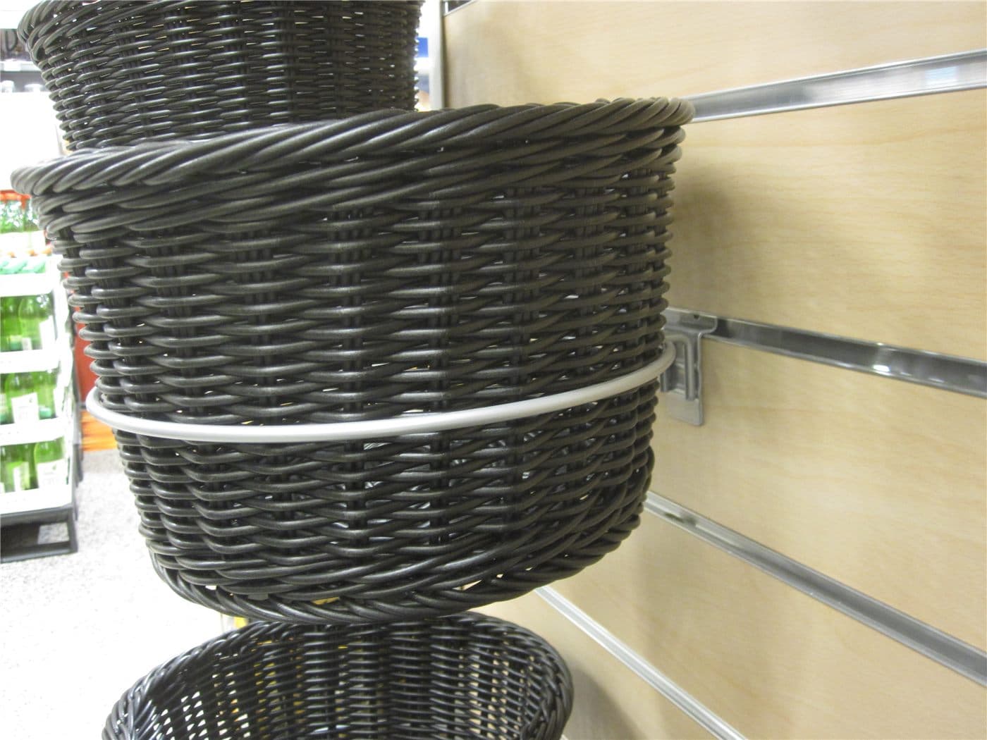 Korgring för spårpanel – Varuexponering från Butiksprofil