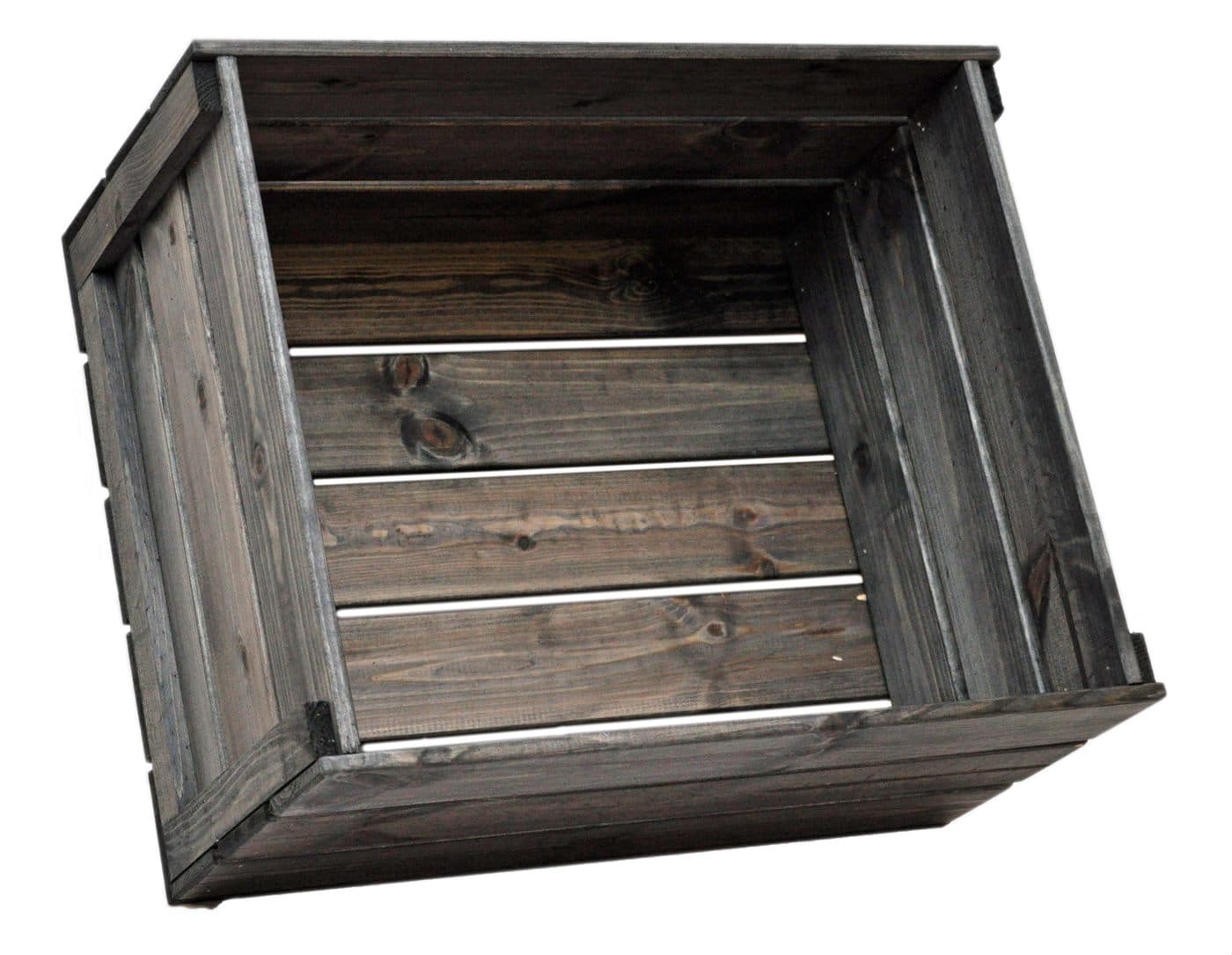 Trälåda Svartbetsad 46x37x24cm – Skyltmaterial från Butiksprofil
