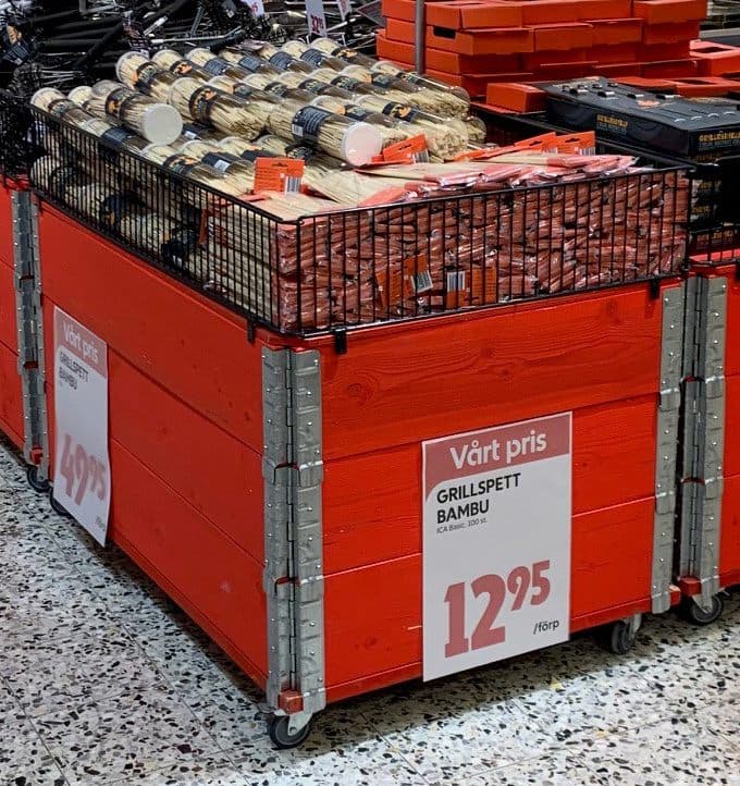 Pallexponering Helpall, Färg