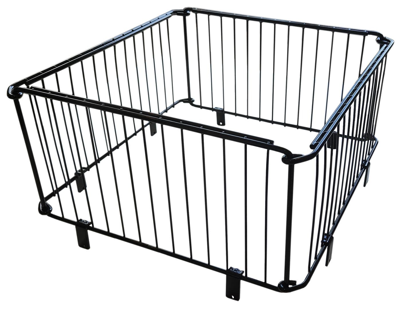 Pallkrage Svart Tråd, 40x40cm – Varuexponering från Butiksprofil