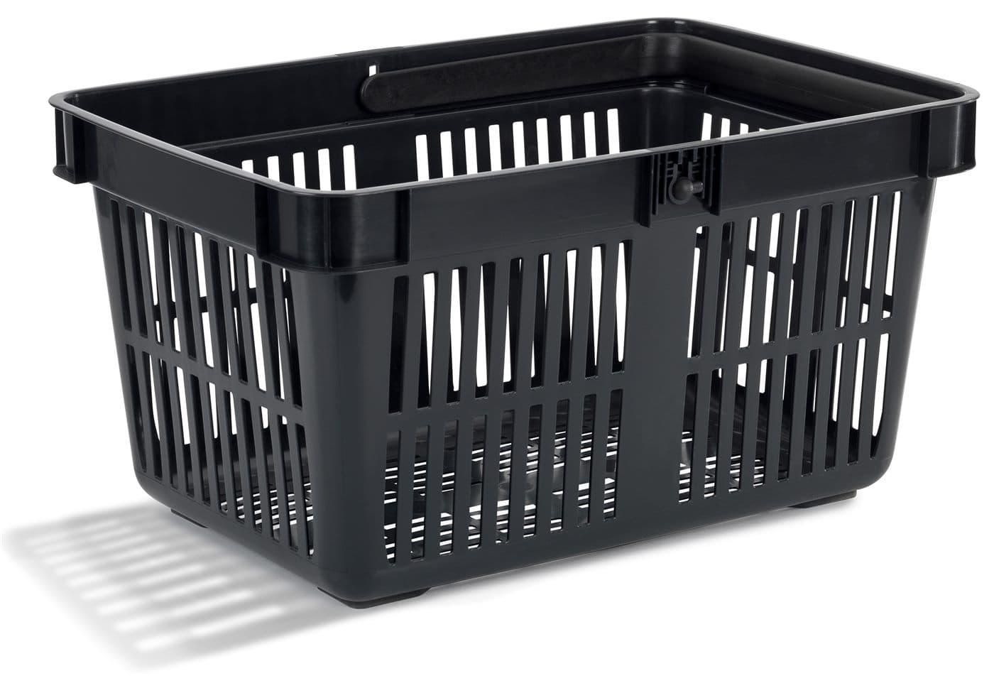 Kundkorg 27 liter Svart – Kundkorgar & vagnar från Butiksprofil