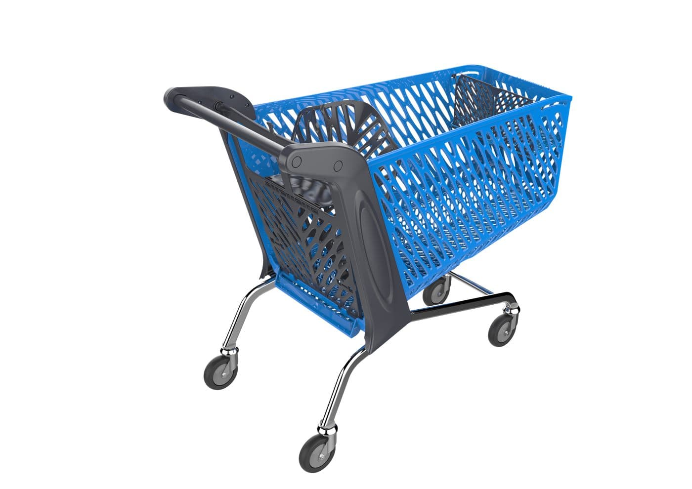 Kundvagn Maxi EKO Färg, 210L – Kundkorgar & vagnar från Butiksprofil