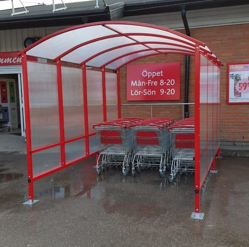 Kundvagnsgarage 4m 4120x2550mm – Kundkorgar & vagnar från Butiksprofil