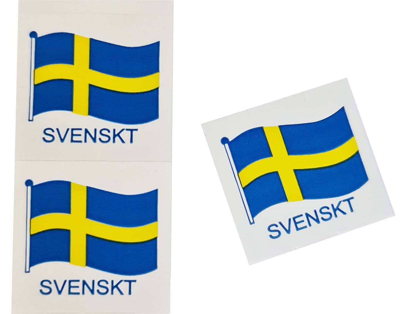 29x28 Svensk Flagga – Prismärkning från Butiksprofil