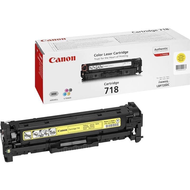 Toner Gul Canon 7200/7210/8580 – Förbrukning från Butiksprofil