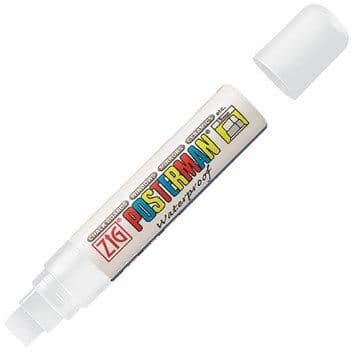 Posterman 15 mm vit, 6 st/frp – Förbrukning från Butiksprofil