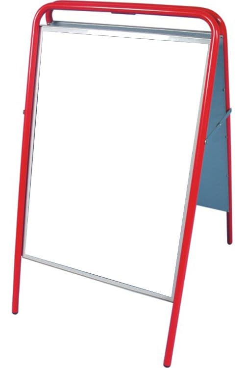 Skyltställ 50x70 Röd – Skyltmaterial från Butiksprofil