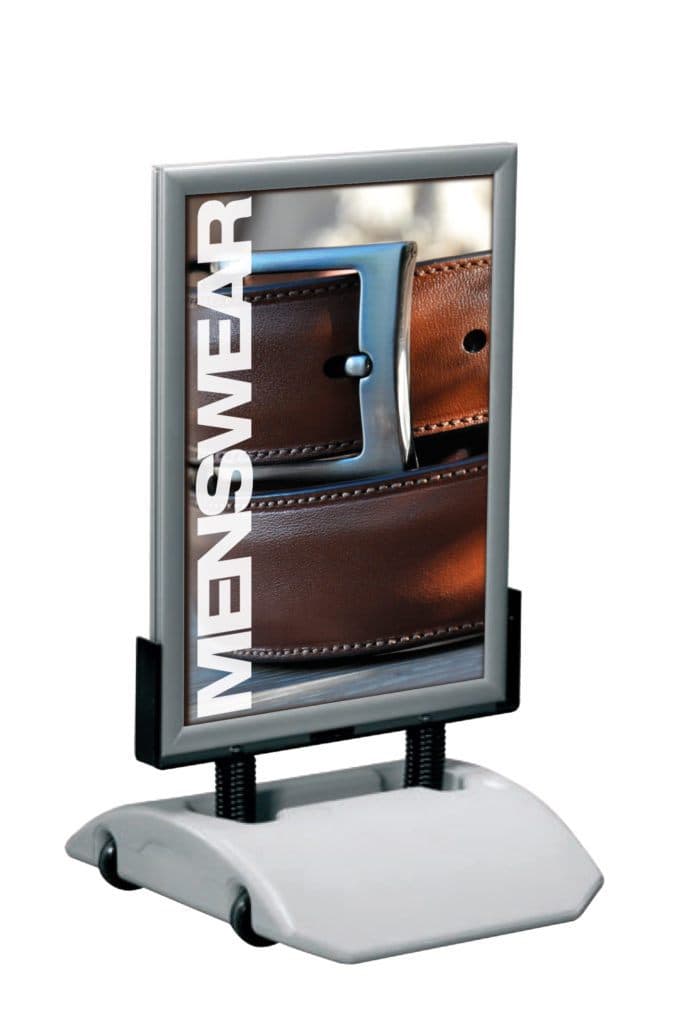 Windsign "Smart" Svart – Skyltmaterial från Butiksprofil
