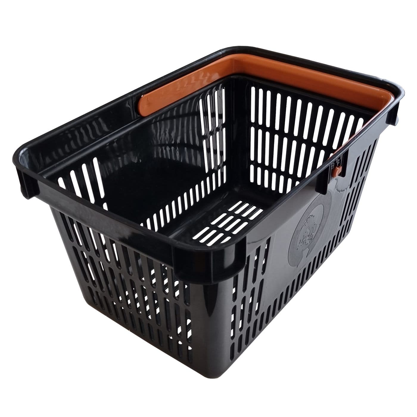 Kundkorg 27 liter Svart "Save the sea" – Kundkorgar & vagnar från Butiksprofil