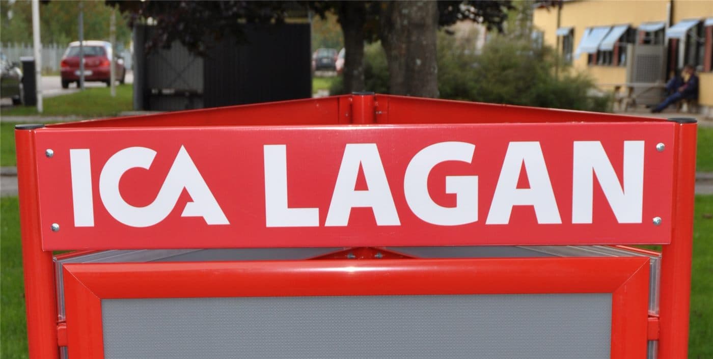 Dekal till trippelställ – Kundkorgar & vagnar från Butiksprofil