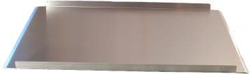 Aluminiumbricka 450x681 mm – Kundkorgar & vagnar från Butiksprofil