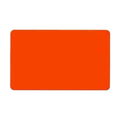 30x50 Etik Röd fluor, SÄKERHETSSTANS – Prismärkning från Butiksprofil