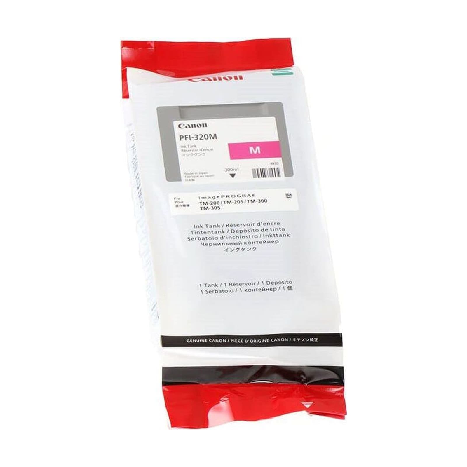 Bläckpatron Magenta 300 ml TM350 – Förbrukning från Butiksprofil
