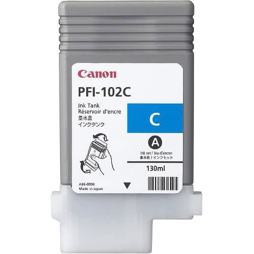 Bläckp. Cyan 130 ml Canon iPF750 – Förbrukning från Butiksprofil