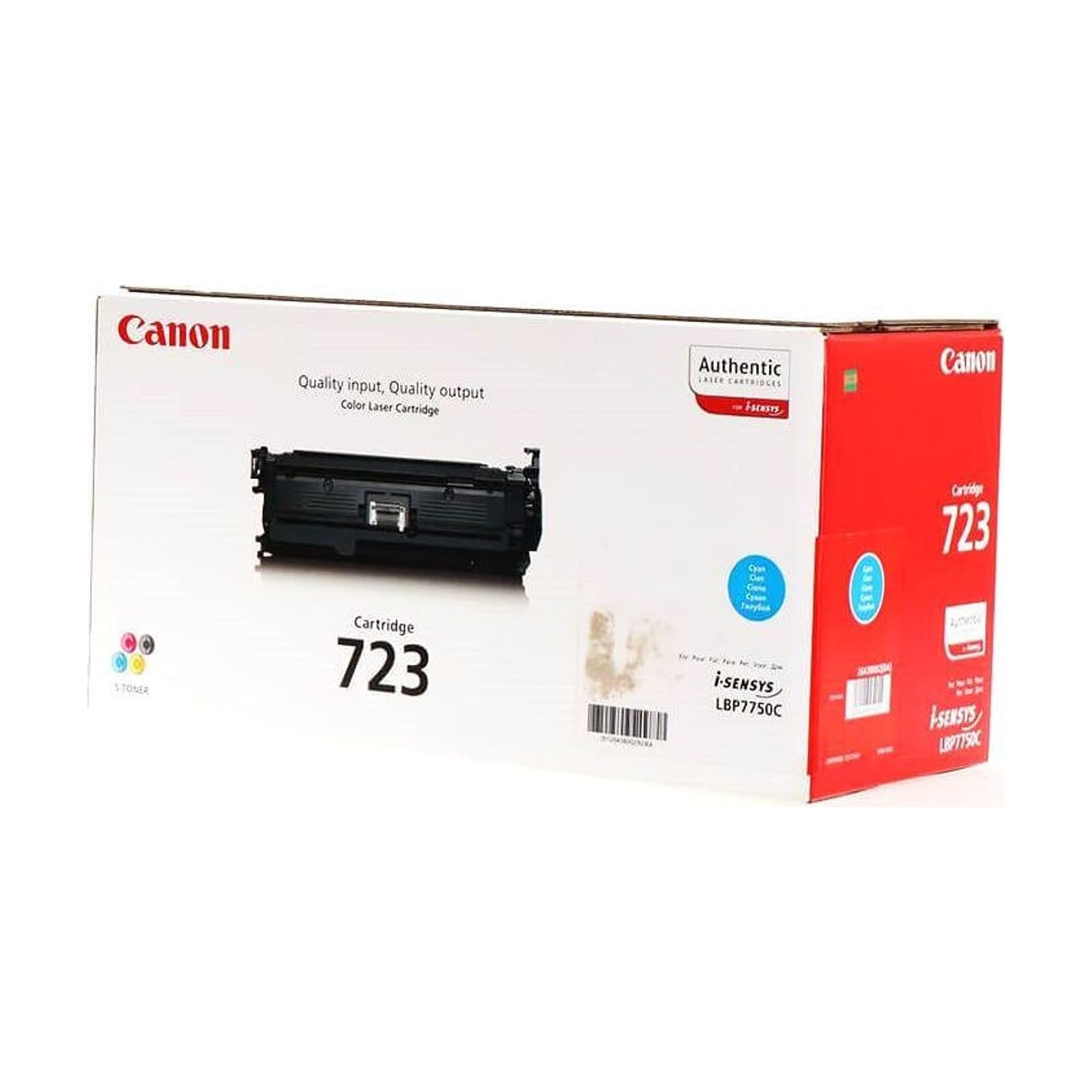Toner Cyan Canon 7750 – Förbrukning från Butiksprofil
