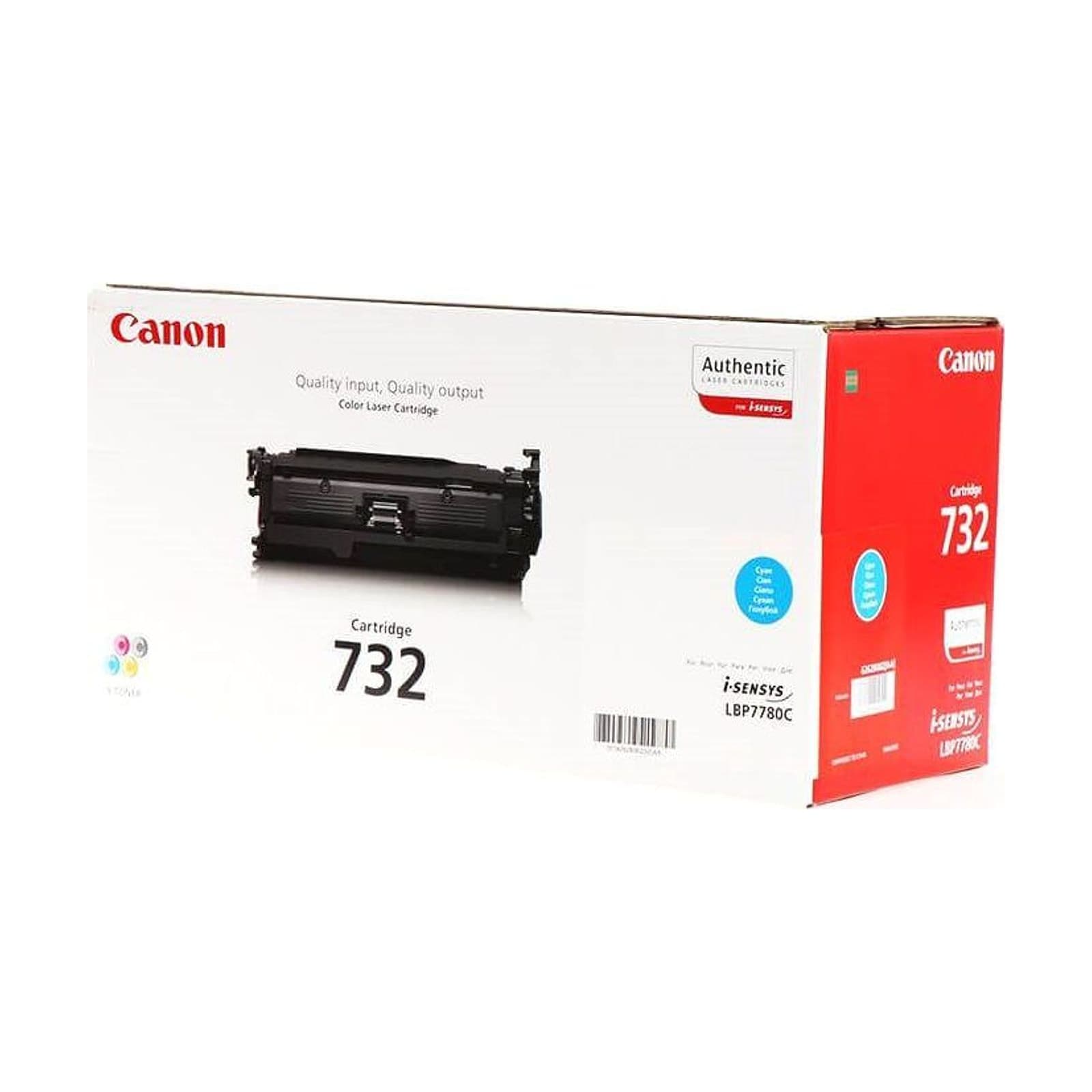 Toner Cyan Canon 7780 – Förbrukning från Butiksprofil