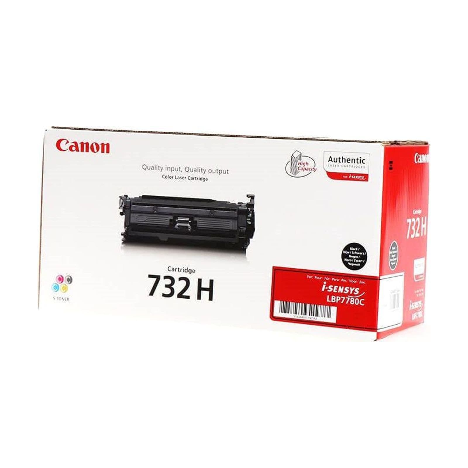 Toner Svart Canon 7780 – Förbrukning från Butiksprofil