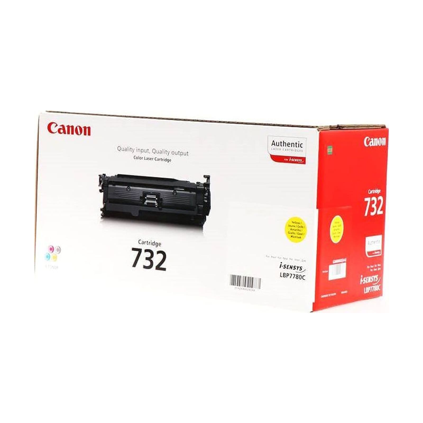 Toner Gul Canon 7780 – Förbrukning från Butiksprofil
