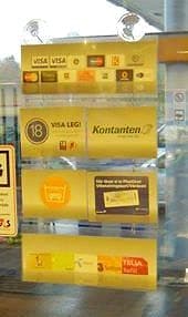 Entréskylt 300x115mm, 3 x fickor 6 x krokar – Skyltmaterial från Butiksprofil