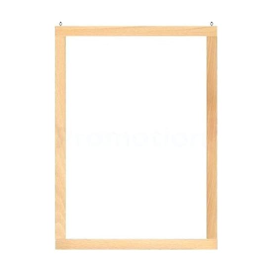 Träram 50x70 klarlack – Skyltmaterial från Butiksprofil