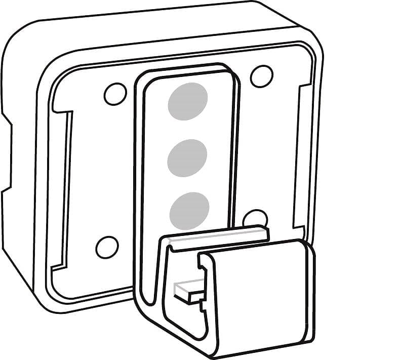 Magnet med adapter parallell – Skyltmaterial från Butiksprofil