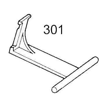 Stödfot (301), 10 st/frp – Skyltmaterial från Butiksprofil