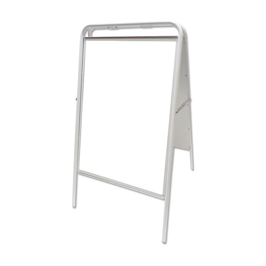 Skyltställ 50x70 Vit – Skyltmaterial från Butiksprofil