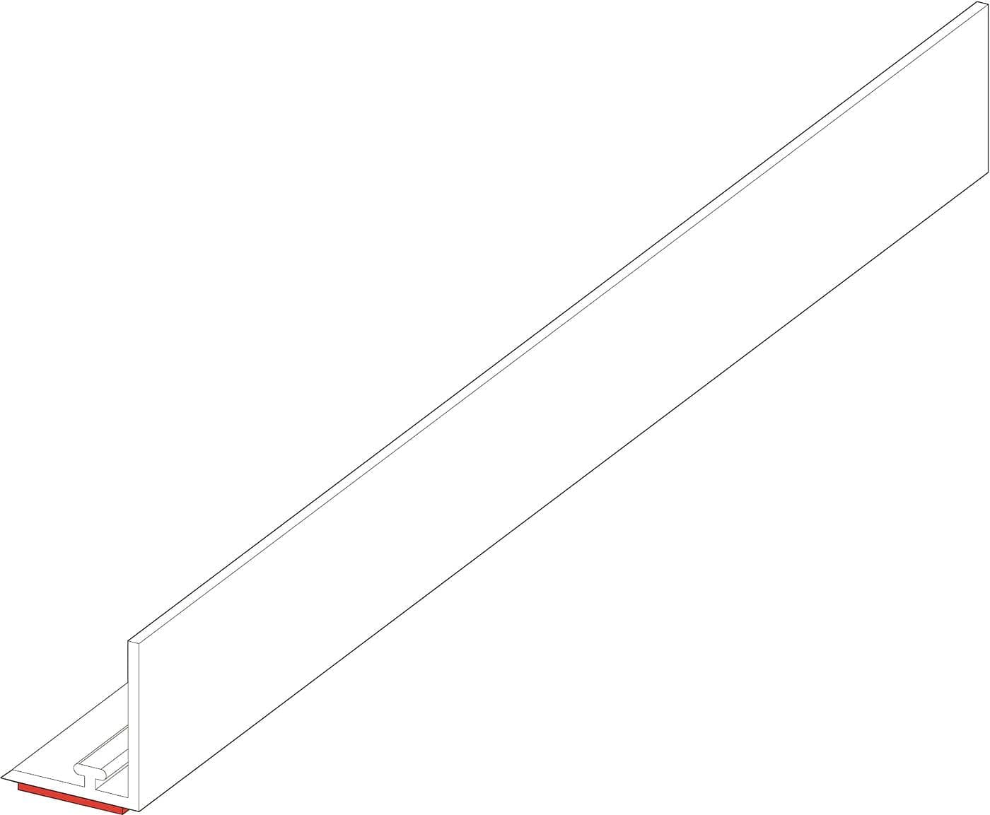 Framkantslist med 60mm front 885mm – Butiksutrustning från Butiksprofil