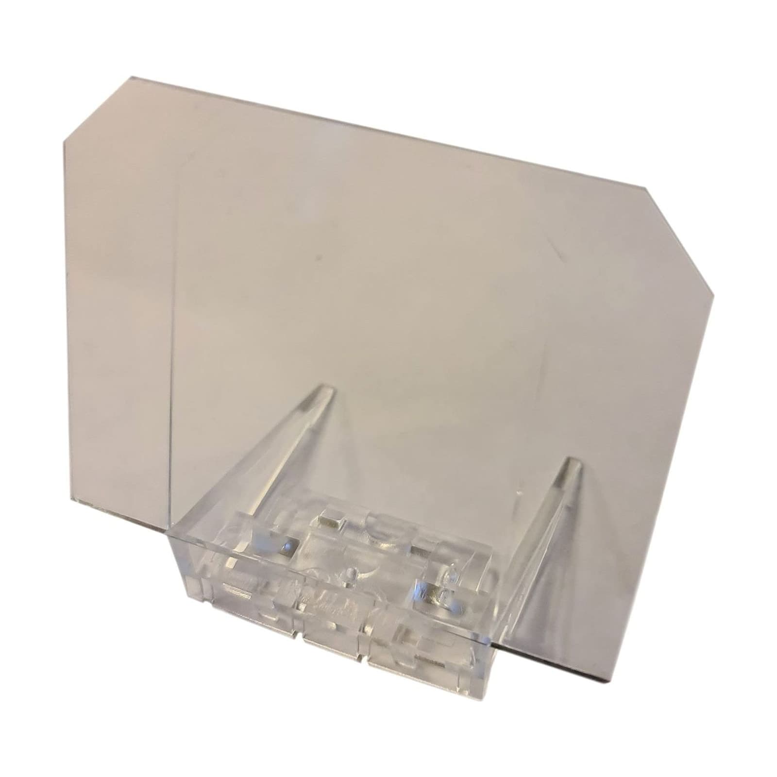 Pusherfront Lutad, 60x65mm – Butiksutrustning från Butiksprofil