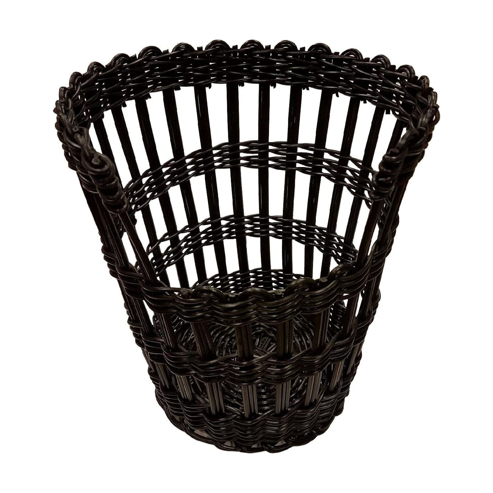 Baguettkorg liten H27 x 19/25cm, Svart – Varuexponering från Butiksprofil