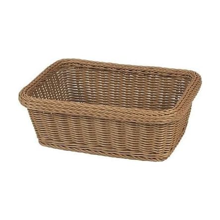Frukt & Grönt korg liten 37,5x28x13cm, Brun – Varuexponering från Butiksprofil