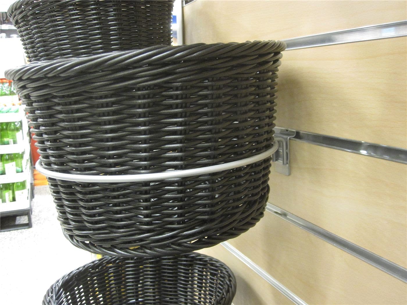 Korgring för spårpanel – Varuexponering från Butiksprofil