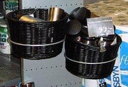 Expokorg spjutställ stor korg – Varuexponering från Butiksprofil