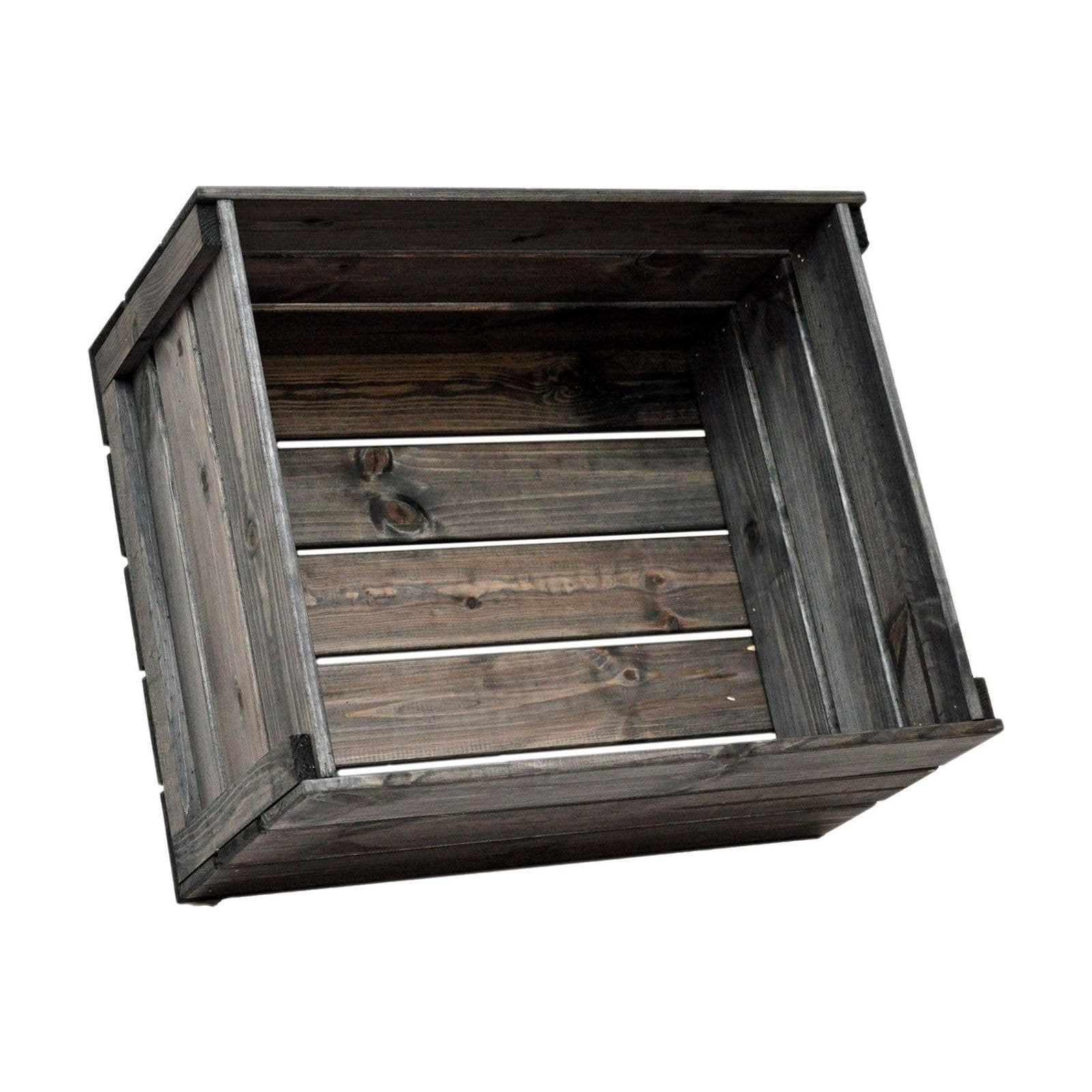 Trälåda Svartbetsad 46x37x24cm – Skyltmaterial från Butiksprofil