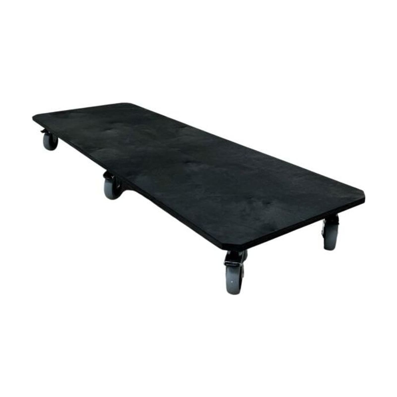 Bottenplatta 4 hjul, Svart 120x40cm – Varuexponering från Butiksprofil
